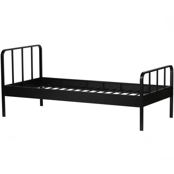 de eekhoorn MEES BED METAAL ZWART 90X200 CM