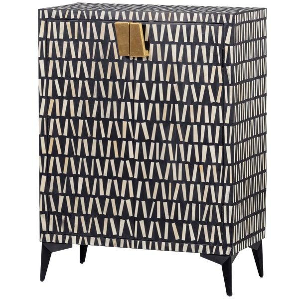 De Eekhoorn MENNE OPBERGKAST ZWART/WIT