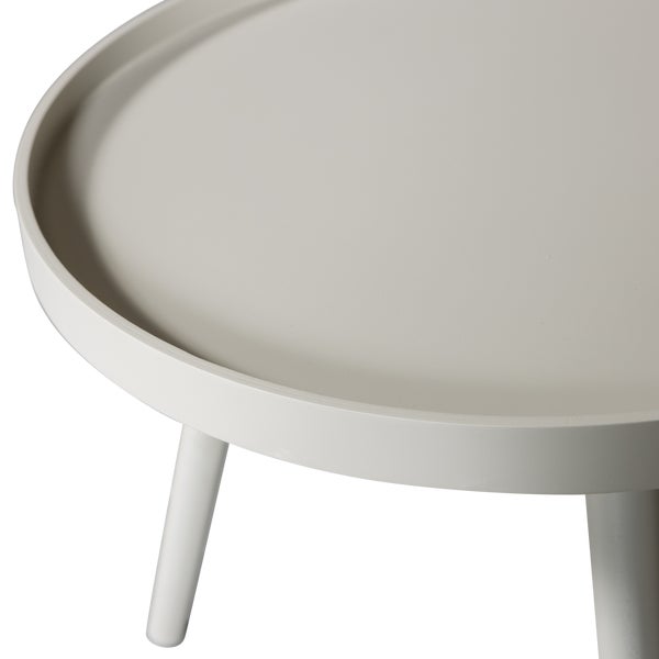 De Eekhoorn MESA BIJZETTAFEL M HOUT ZAND 45xØ45