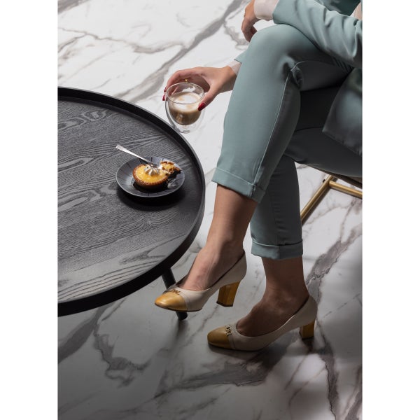 De Eekhoorn MESA BIJZETTAFEL XL HOUT ZWART 39xØ78