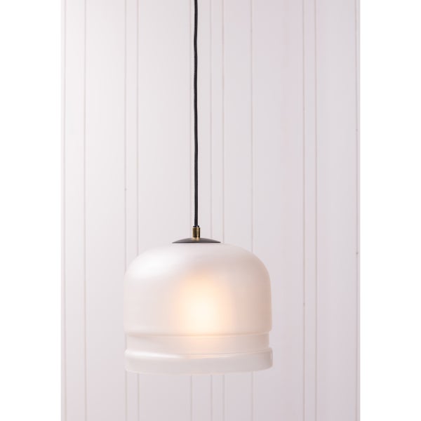 De Eekhoorn MICAH HANGLAMP GLAS OFF WHITE