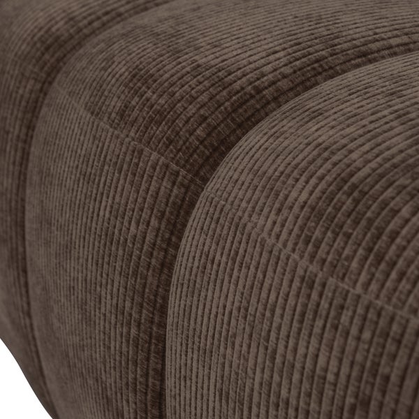 De Eekhoorn MOJO EETBANKJE 164 CM RIBSTOF BRUIN