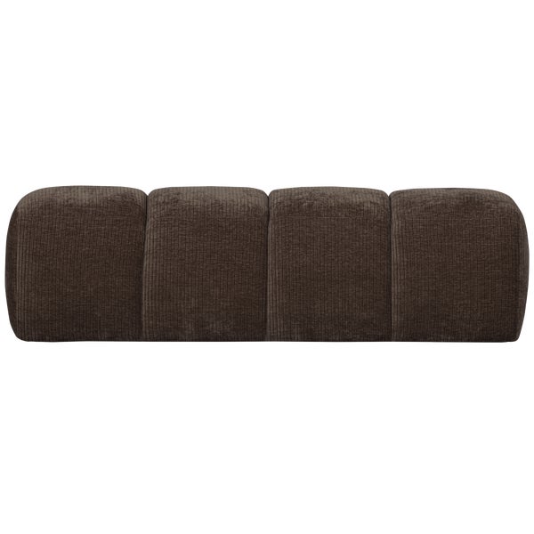 de eekhoorn MOJO EETBANKJE 164 CM RIBSTOF BRUIN