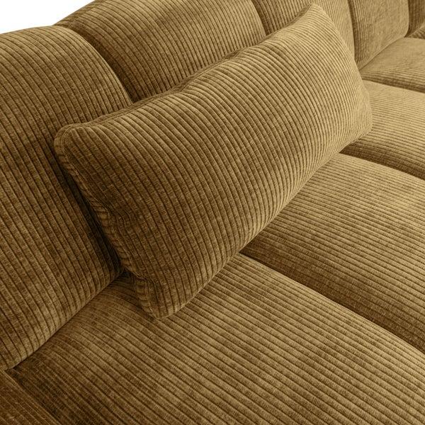 de eekhoorn MOJO KUSSEN RIBSTOF HONINGGEEL