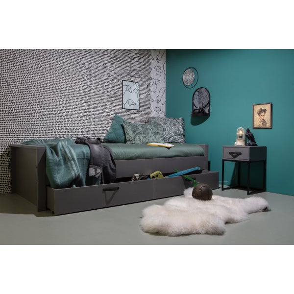 De Eekhoorn MORRIS NACHTKAST GRENEN LEEM [fsc]