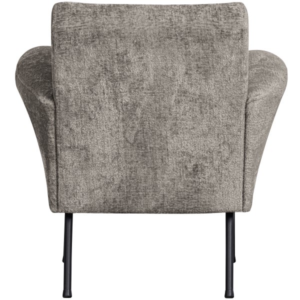 De Eekhoorn MUSE FAUTEUIL GROF GEWEVEN STOF TAUPE