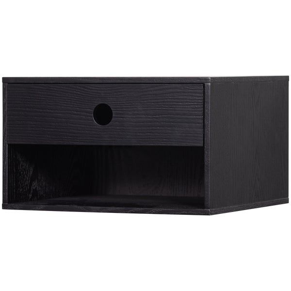 De Eekhoorn NANCY HANGEND NACHTKASTJE ZWART