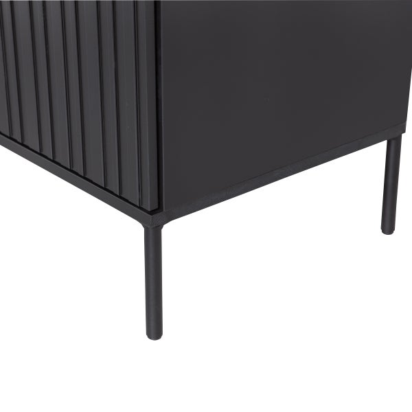 De Eekhoorn NEW GRAVURE WANDKAST GRENEN ZWART [fsc]