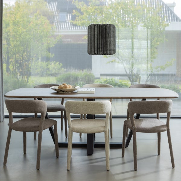 De Eekhoorn NOBLE EETKAMERSTOEL TAUPE