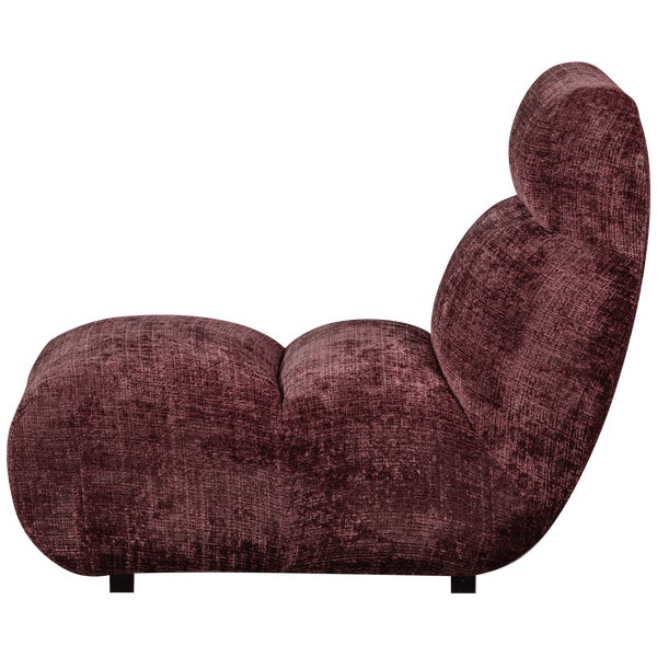 de eekhoorn OBSERVE FAUTEUIL AUBERGINE