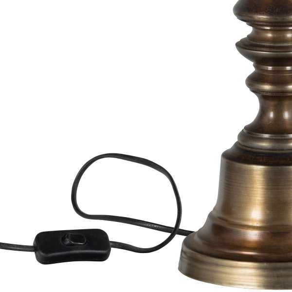 de eekhoorn OHM TAFELLAMPVOET ANTIQUE BRASS