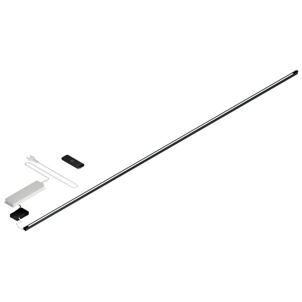 De Eekhoorn OPTIEPAKKET LEDSTRIP ZWART/WIT 170 CM