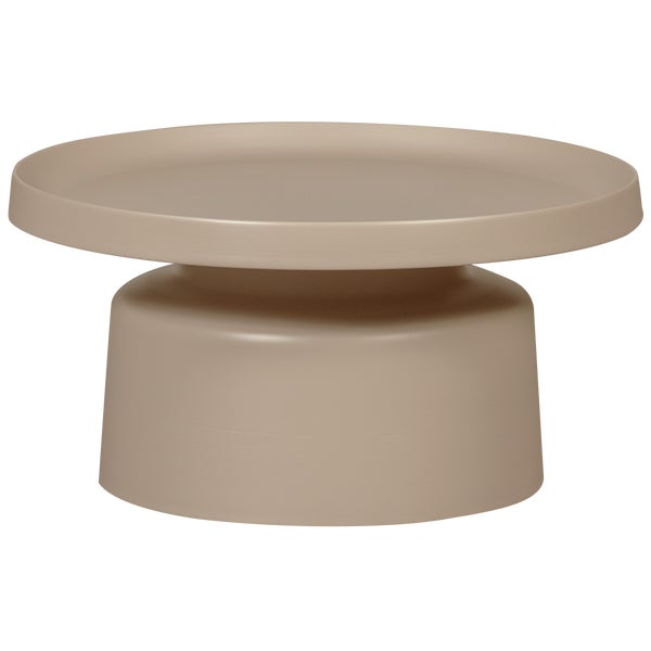 De Eekhoorn PEER BIJZETTAFEL METAAL ZAND 35XØ74 CM