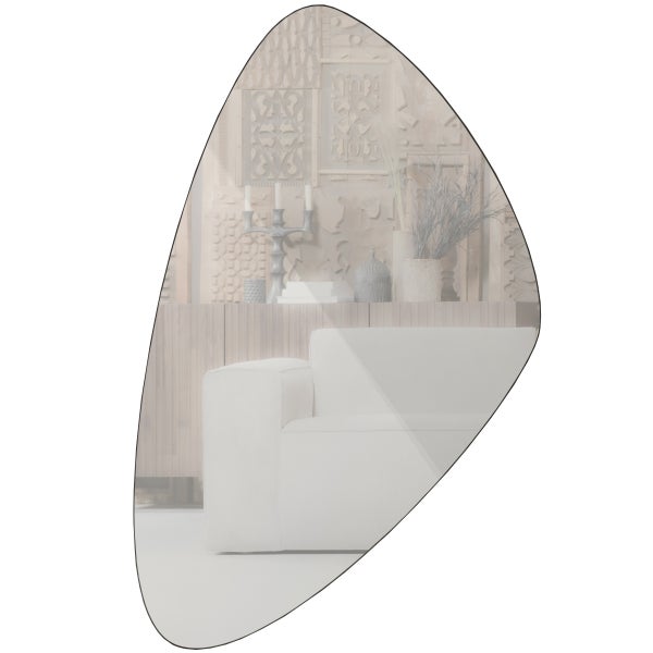 De Eekhoorn PHILOU SPIEGEL ZWART 80X50 CM