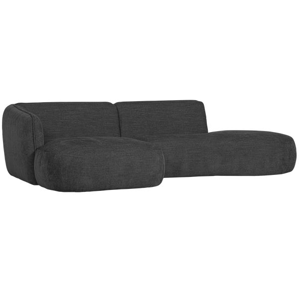 De Eekhoorn POLLY CHAISE LONGUE LINKS GRIJS
