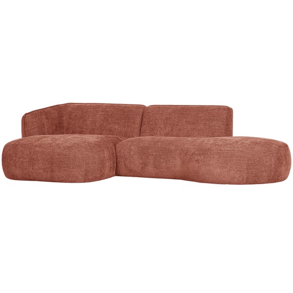De Eekhoorn POLLY CHAISE LONGUE LINKS ROZE