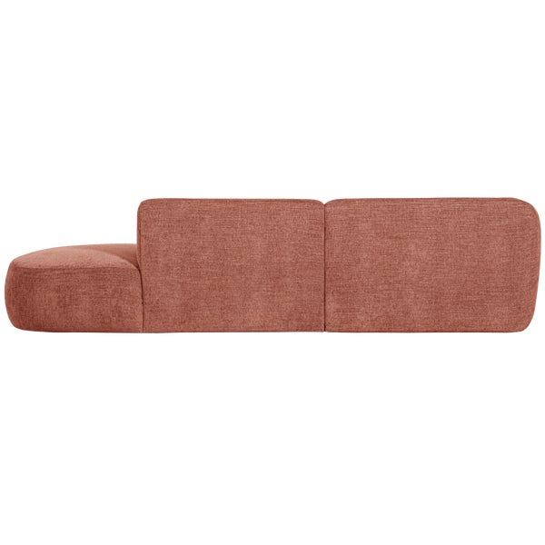 De Eekhoorn POLLY CHAISE LONGUE LINKS ROZE