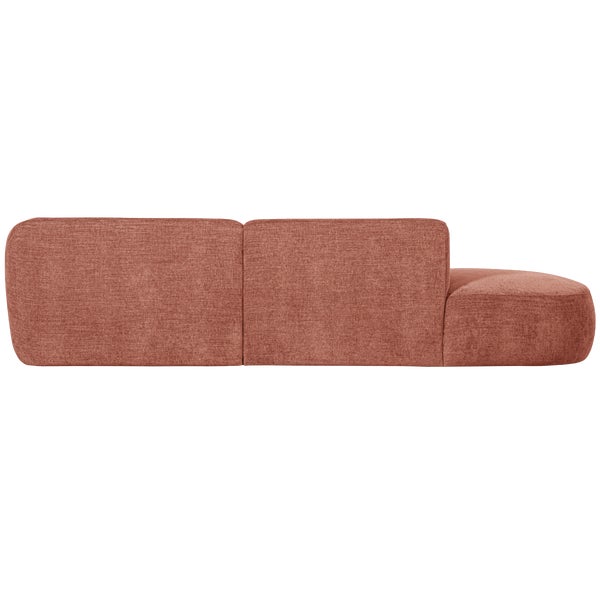 De Eekhoorn POLLY CHAISE LONGUE RECHTS ROZE