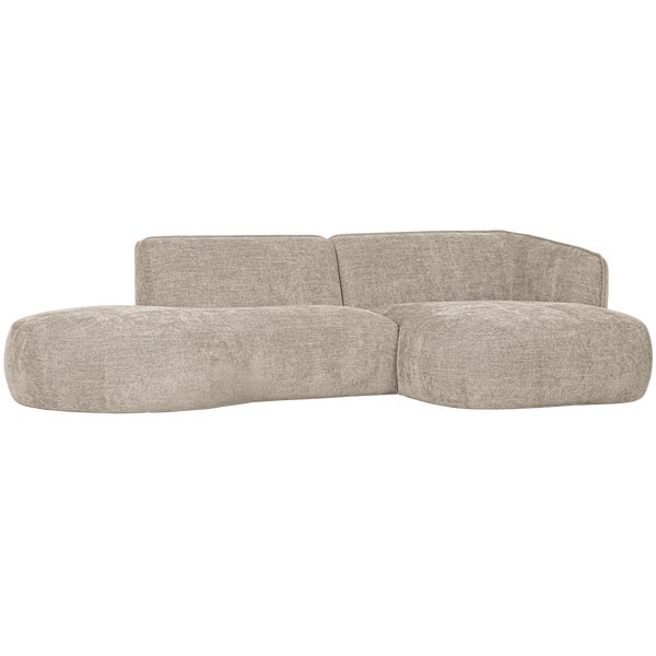 De Eekhoorn POLLY CHAISE LONGUE RECHTS ZAND