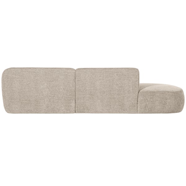 De Eekhoorn POLLY CHAISE LONGUE RECHTS ZAND