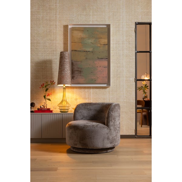 De Eekhoorn POPULAR DRAAIFAUTEUIL TAUPE