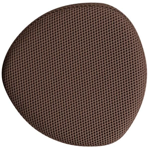 de eekhoorn PUUK POEF MESH ESPRESSO 38X40X40 CM