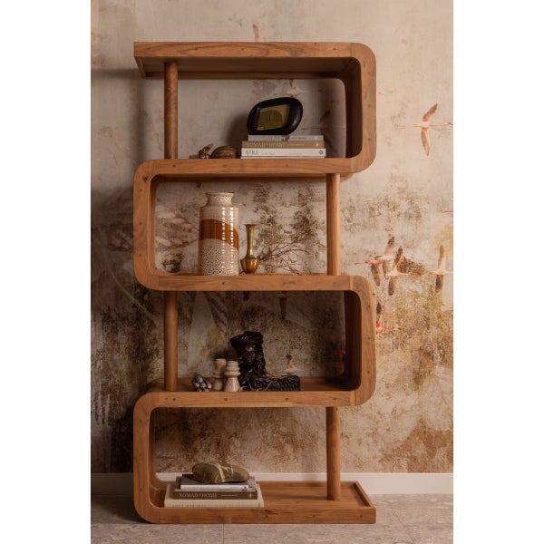 De Eekhoorn RATTLE OPEN KAST HOUT NATUREL