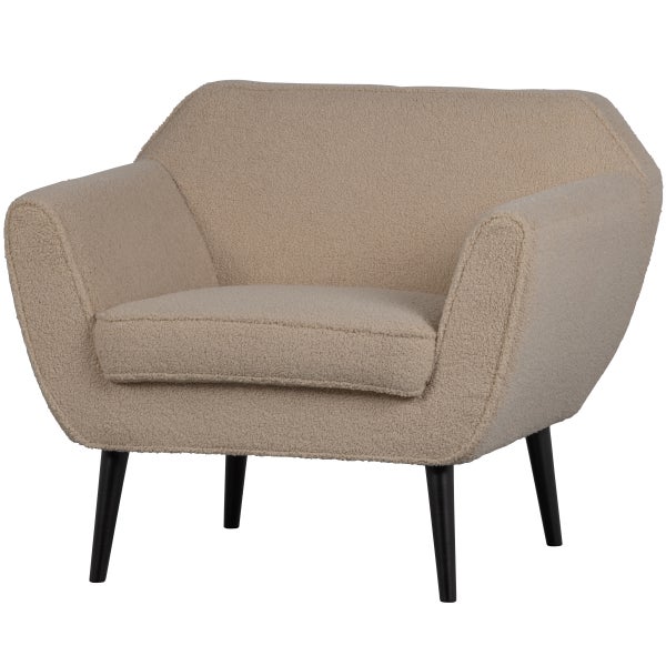 De Eekhoorn ROCCO FAUTEUIL TEDDY ZAND