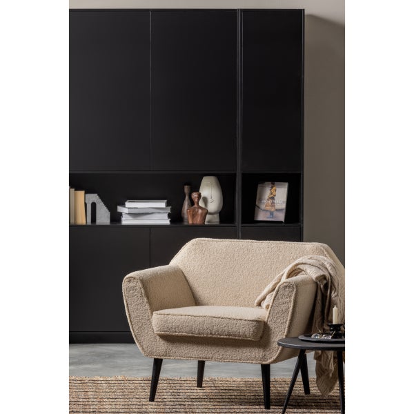 De Eekhoorn ROCCO FAUTEUIL TEDDY ZAND