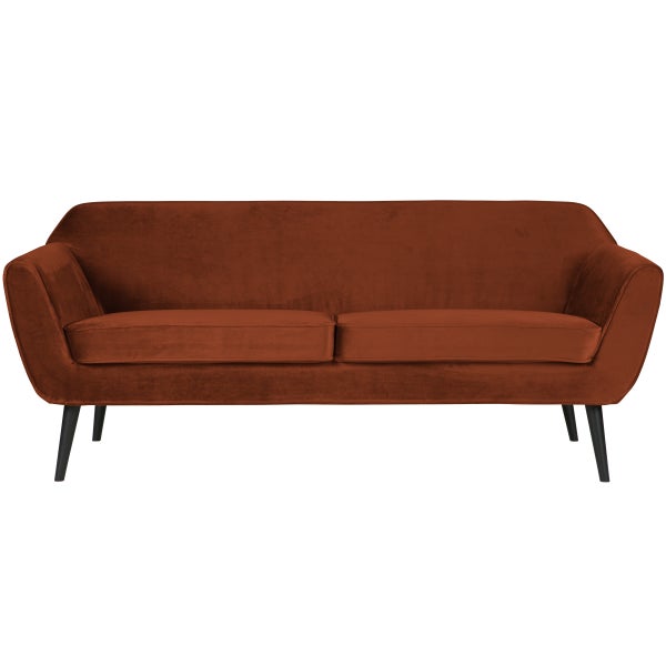 de eekhoorn ROCCO SOFA 187 CM VELVET ROEST
