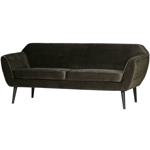 De Eekhoorn ROCCO SOFA 187 CM VELVET WARM GROEN
