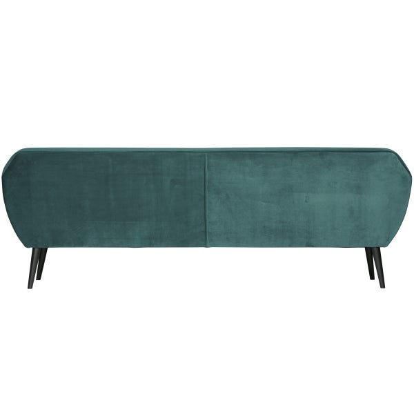 De Eekhoorn ROCCO XL SOFA 230 CM VELVET GROENBLAUW