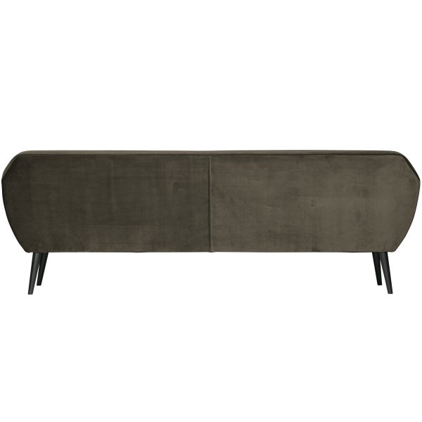 De Eekhoorn ROCCO XL SOFA 230 CM VELVET WARM GROEN