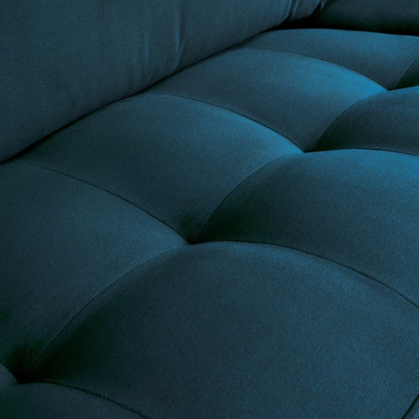 De Eekhoorn RODEO CLASSIC FAUTEUIL VELVET BLAUW