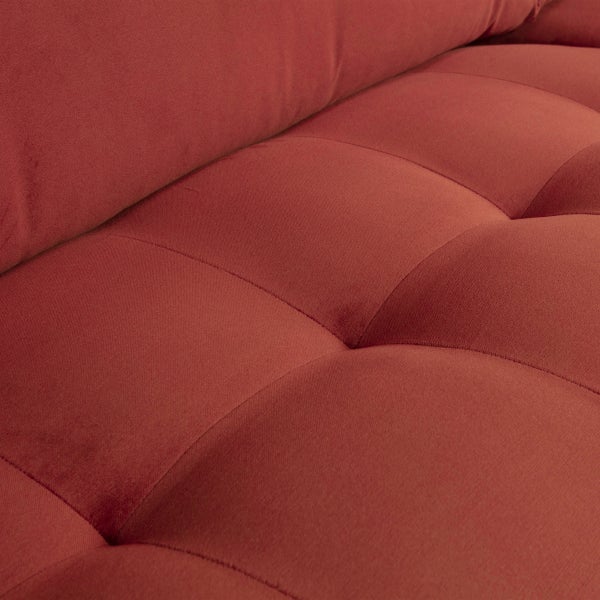 De Eekhoorn RODEO CLASSIC FAUTEUIL VELVET KASTANJE