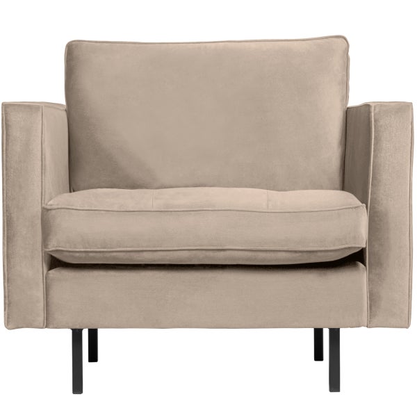 De Eekhoorn RODEO CLASSIC FAUTEUIL VELVET KHAKI