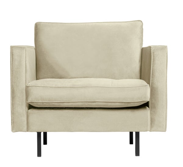 De Eekhoorn RODEO CLASSIC FAUTEUIL VELVET PISTACHE
