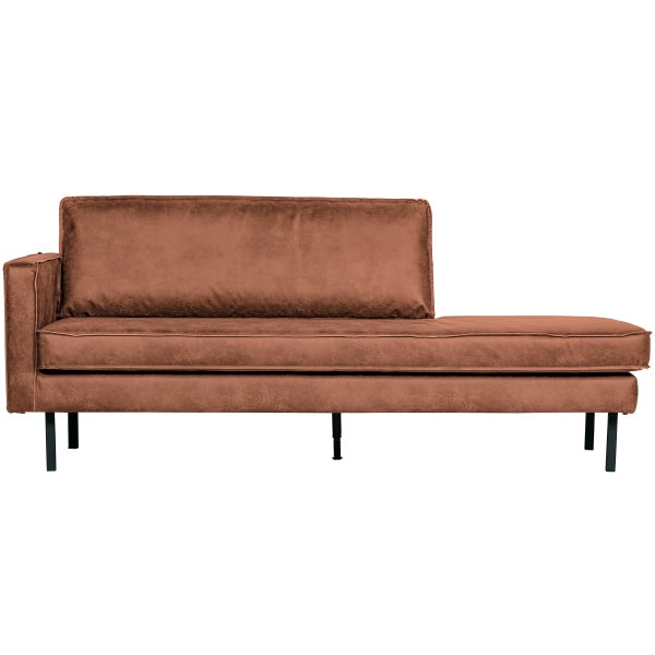 De Eekhoorn RODEO DAYBED LINKS ECOLEER COGNAC