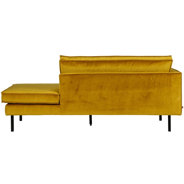 De Eekhoorn RODEO DAYBED LINKS VELVET OKER