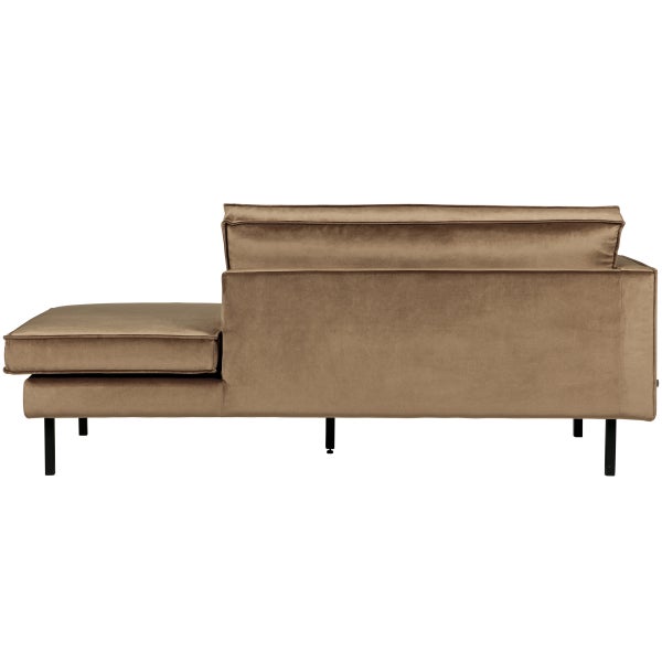 De Eekhoorn RODEO DAYBED LINKS VELVET TAUPE