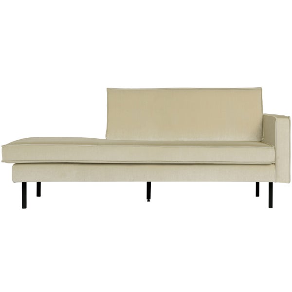 de eekhoorn RODEO DAYBED RECHTS VELVET PISTACHE