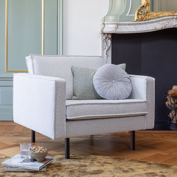 De Eekhoorn RODEO FAUTEUIL BOUCLÉ NATUREL