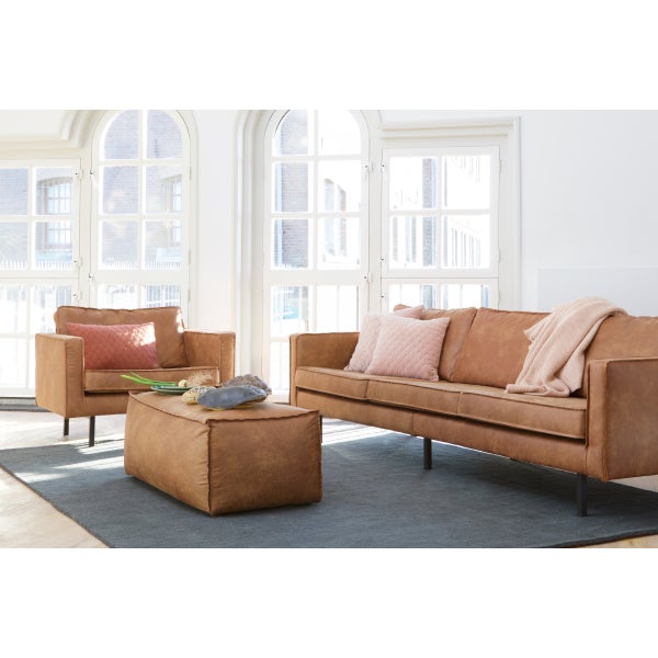 De Eekhoorn RODEO FAUTEUIL ECOLEER COGNAC