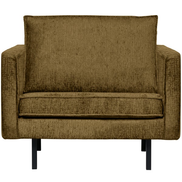 De Eekhoorn RODEO FAUTEUIL STRUCTURE VELVET BRASS