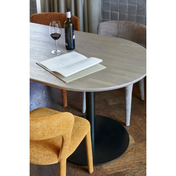 De Eekhoorn RONDE POOT METAAL ZWART