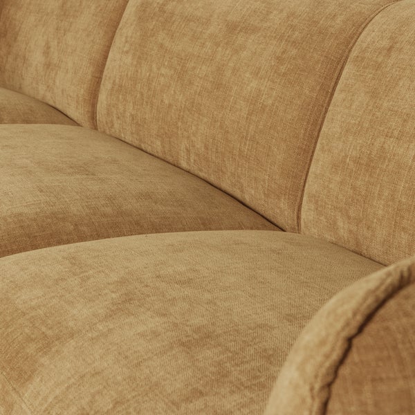 De Eekhoorn ROSE HOEKBANK LINKS MOSTERD