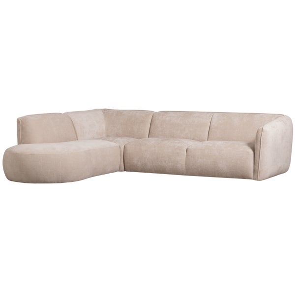 De Eekhoorn ROSE HOEKBANK LINKS NATUREL