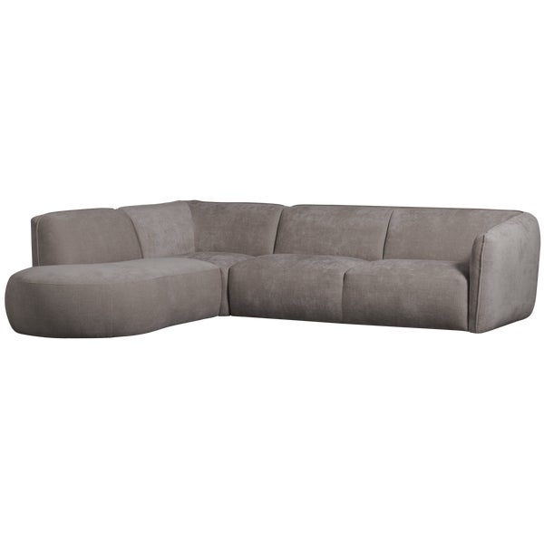 De Eekhoorn ROSE HOEKBANK LINKS TAUPE