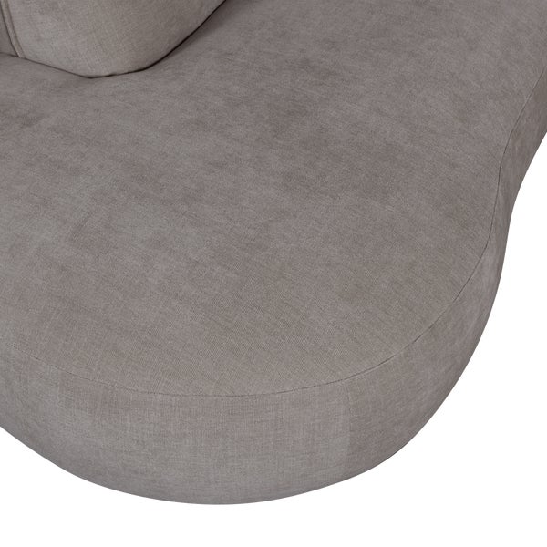 De Eekhoorn ROSE HOEKBANK LINKS TAUPE