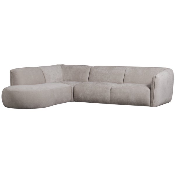 De Eekhoorn ROSE HOEKBANK LINKS ZAND